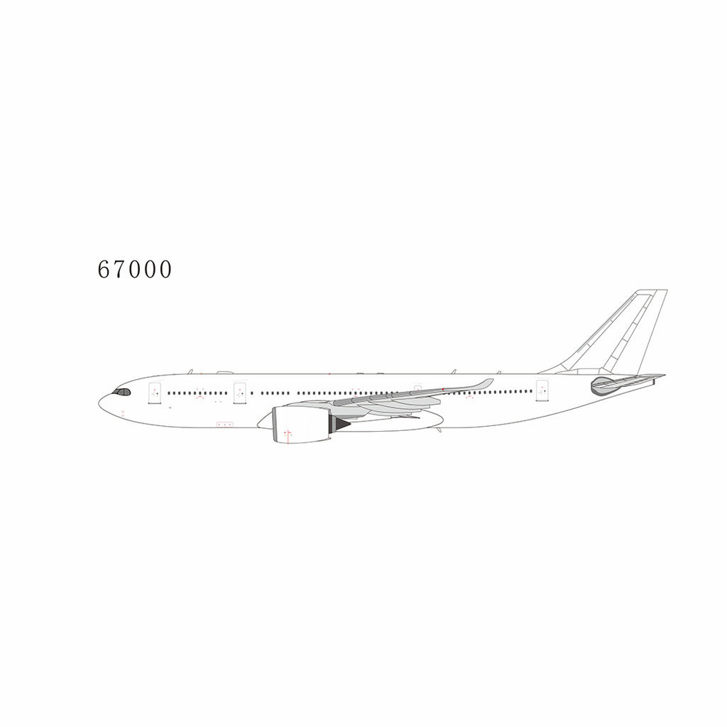 Blank/White Airbus A330-800neo NG Model 67000 Scale 1:400