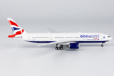 British Airways Boeing 777-200ER G-YMMR One World NG Model 72027 Scale 1:400