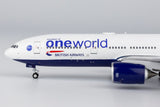 British Airways Boeing 777-200ER G-YMMR One World NG Model 72027 Scale 1:400