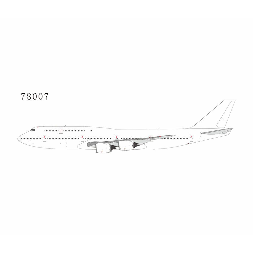 Blank/White Boeing 747-8I NG Model 78007 Scale 1:400