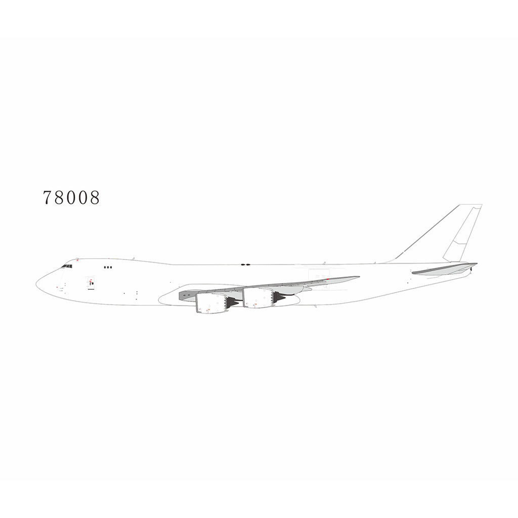 Blank/White Boeing 747-8F NG Model 78008 Scale 1:400