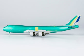 Atlas Air / Apex Logistics Boeing 747-8F N863GT (The Last 747) Bare Metal NG Model 78012 Scale 1:400