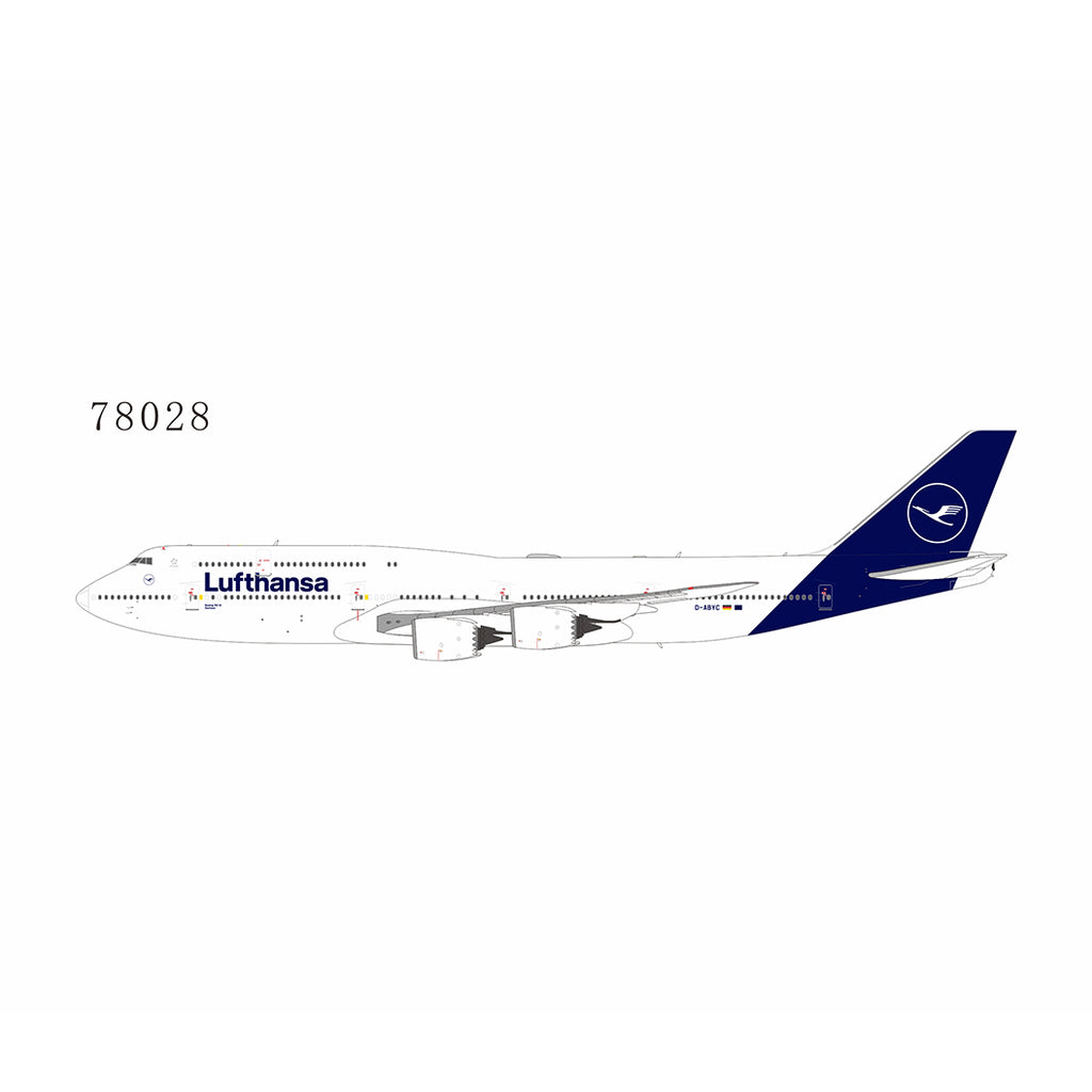 Lufthansa Boeing 747-8I D-ABYC NG Model 78028 Scale 1:400