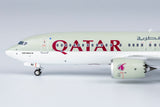 Qatar Airways Boeing 737 MAX 8 A7-BSC NG Model 88013 Scale 1:400