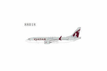 Qatar Airways Boeing 737 MAX 8 A7-BSH NG Model 88018 Scale 1:400