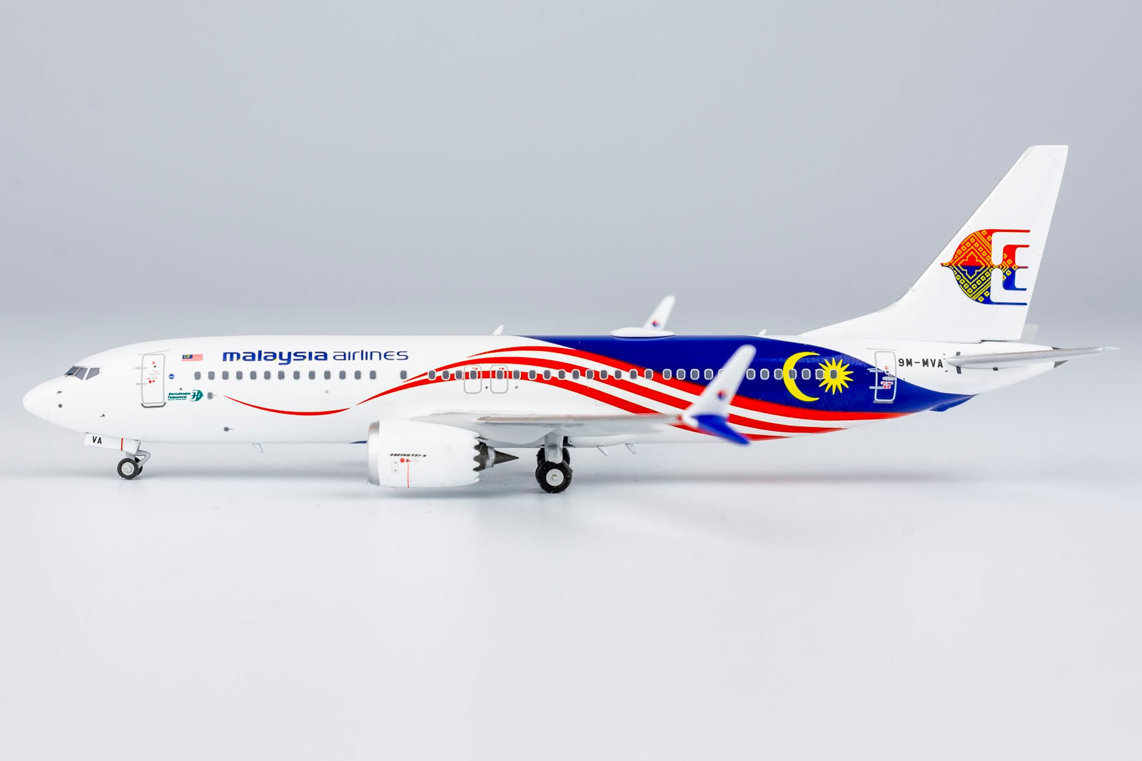 Malaysia Airlines Boeing 737 MAX 8 9M-MVA NG Model 88026