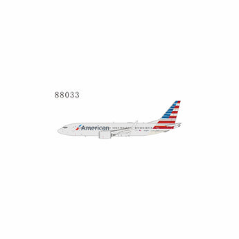 American Airlines Boeing 737 MAX 8 N338RS NG Model 88033 Scale 1:400