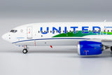 United Boeing 737 MAX 8 N77259 Connecting The World Ensuring A Better Future NG Model 88039 Scale 1:400