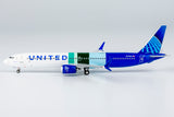 United Boeing 737 MAX 10 N27602 Eco Demonstrator Explorer (without sticker) NG Model 90002 Scale 1:400