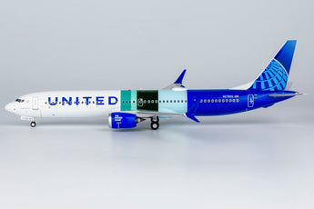 United Boeing 737 MAX 10 N27602 Eco Demonstrator Explorer (without sticker) NG Model 95002 Scale 1:200