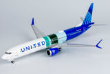 United Boeing 737 MAX 10 N27602 Eco Demonstrator Explorer (without sticker) NG Model 95002 Scale 1:200