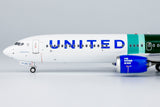 United Boeing 737 MAX 10 N27602 Eco Demonstrator Explorer (without sticker) NG Model 95002 Scale 1:200