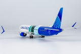 United Boeing 737 MAX 10 N27602 Eco Demonstrator Explorer (without sticker) NG Model 95002 Scale 1:200