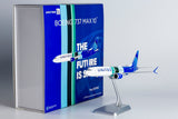 United Boeing 737 MAX 10 N27602 Eco Demonstrator Explorer (without sticker) NG Model 95002 Scale 1:200