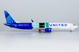 United Boeing 737 MAX 10 N27602 Eco Demonstrator Explorer (with sticker) NG Model 95003 Scale 1:200