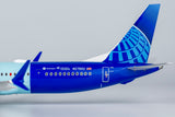 United Boeing 737 MAX 10 N27602 Eco Demonstrator Explorer (with sticker) NG Model 95003 Scale 1:200