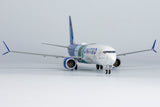 United Boeing 737 MAX 10 N27602 Eco Demonstrator Explorer (with sticker) NG Model 95003 Scale 1:200