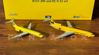 Hughes Airwest Boeing 727-200 N723RW & DC-9-30 N9338 Set Aeroclassics & Phoenix AC18166 Scale 1:400