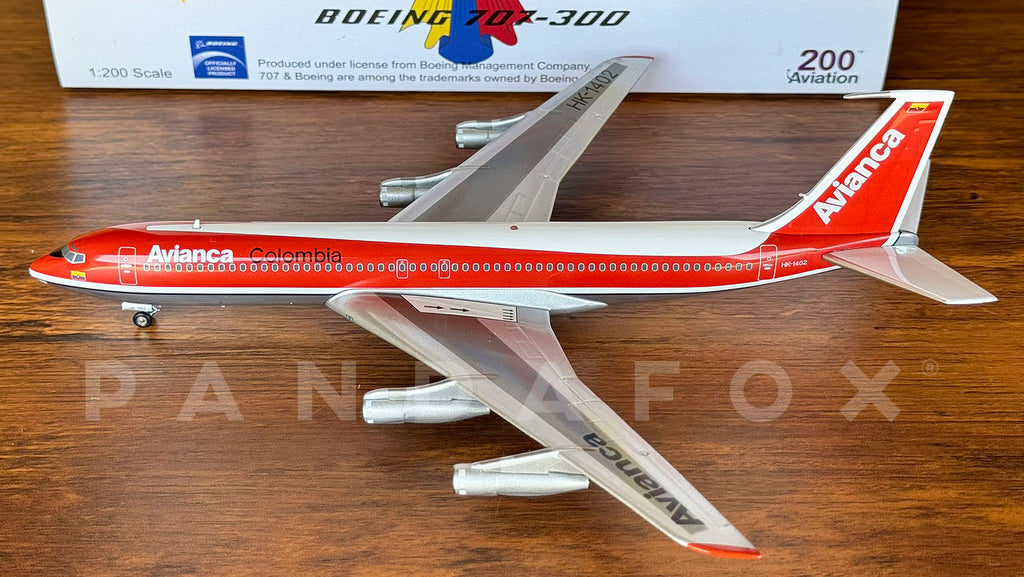 Avianca Boeing 707-320B HK-1402 Aviation AV27071211BP Scale 1:200