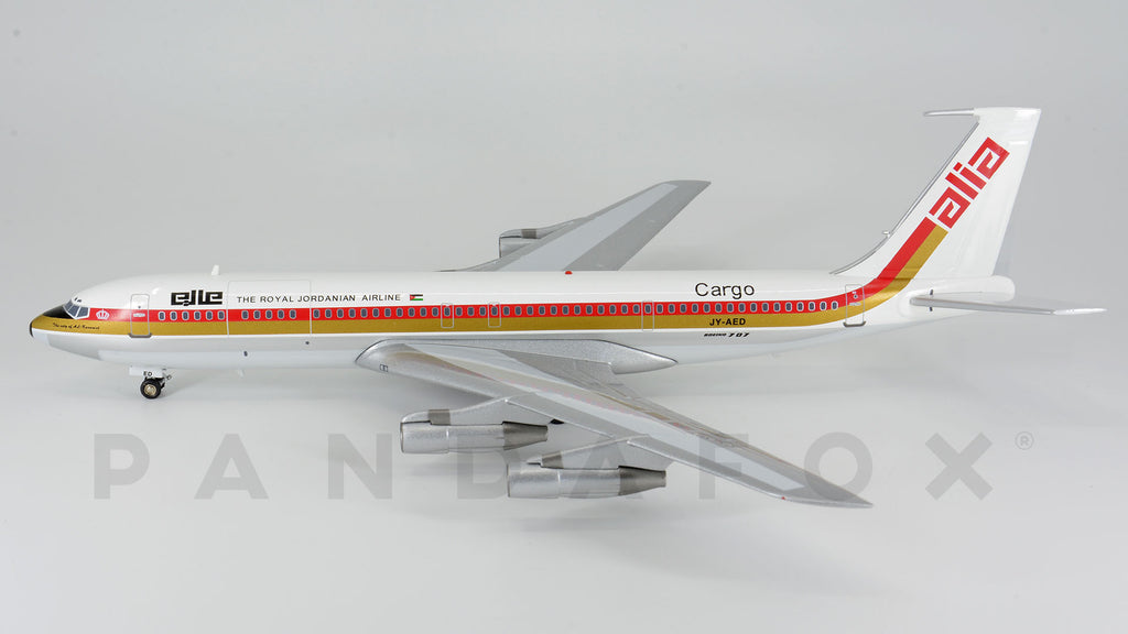 Royal Jordanian Boeing 707-384C JY-AED Aviation AV2707409 Scale 1:200