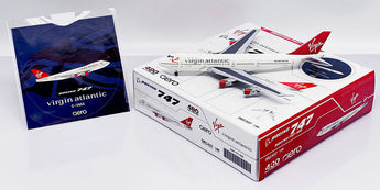 Virgin Atlantic Boeing 747-100 G-VMIA With Sticker JC Wings BB4-741-006 Scale 1:400