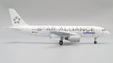 Lufthansa Aibus A320 D-AIQS Star Alliance JC Wings EW2320013 Scale 1:200