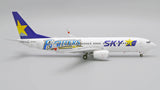 Skymark Airlines Boeing 737-800 JA73NX Hokkaido Pride JC Wings EW2738008 Scale 1:200