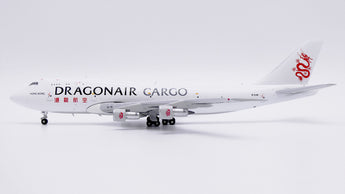 Dragonair Cargo Boeing 747-300F B-KAB 20th Anniversary JC Wings EW4743001 Scale 1:400