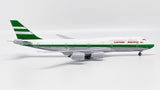 Cathay Pacific Boeing 747-8I B-HKG JC Wings EW4748014 Scale 1:400