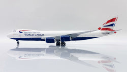 British Airways World Cargo Boeing 747-8F G-GSSF JC Wings EW4748015 Scale 1:400