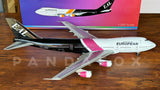 European Air Charter Boeing 747-200 G-BDXG JC Wings FL2014 JC2EAF014 Scale 1:200