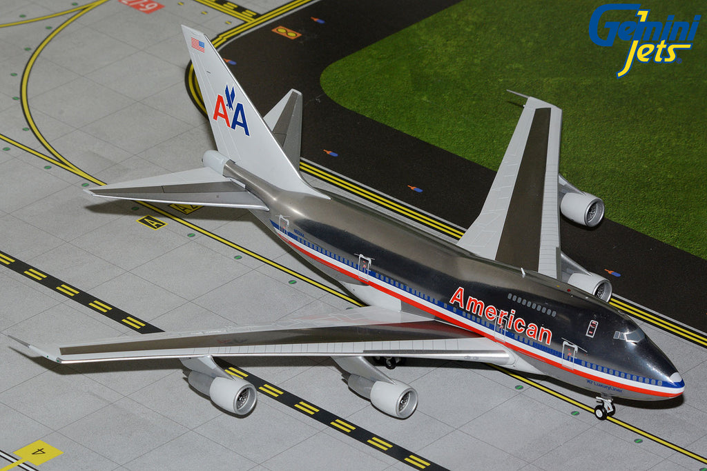American Airlines Boeing 747SP N601AA GeminiJets G2AAL1158 Scale 1:200