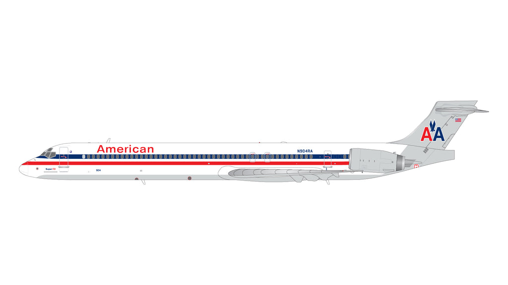 American Airlines MD-90 N904RA GeminiJets G2AAL1329 Scale 1:200