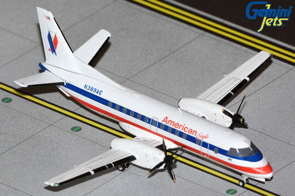 American Eagle Saab 340B N389AE GeminiJets G2AAL1339 Scale 1:200