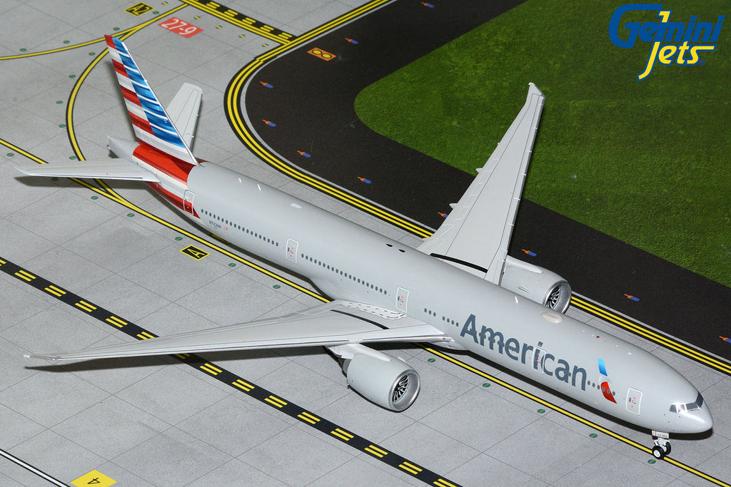 American Airlines Boeing 777-300ER N722AN GeminiJets G2AAL1415 Scale 1:200