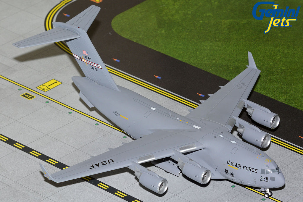 USAF Boeing C-17 00-0178 Wright-Patterson AFB GeminiJets G2AFO1302 Scale 1:200