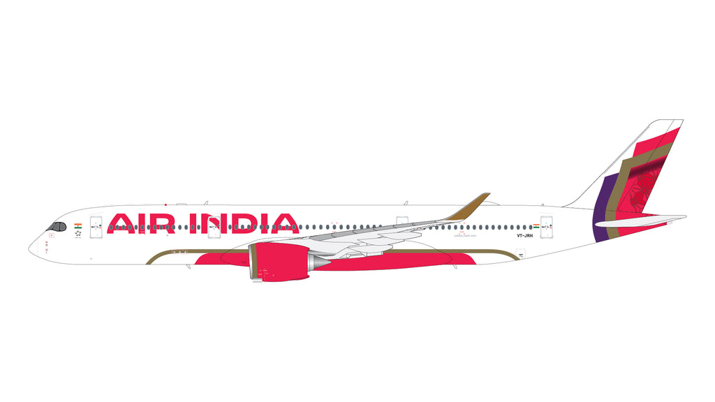 Air India Airbus A350-900 VT-JRH GeminiJets G2AIC1290 Scale 1:200