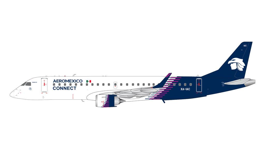 Aeromexico Connect Embraer E-190LR XA-IAC GeminiJets G2AMX1386 Scale 1:200