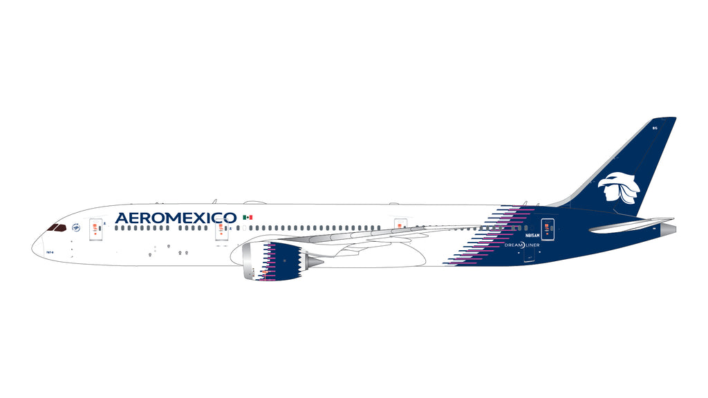 Aeromexico Boeing 787-9 N815AM GeminiJets G2AMX1516 Scale 1:200