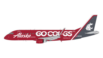 Alaska Airlines Embraer E-175 N661QX Go Cougs GeminiJets G2ASA1286 Scale 1:200