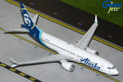 Alaska Airlines Boeing 737 MAX 8 N801AK GeminiJets G2ASA1317 Scale 1:200