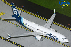 Alaska Airlines Boeing 737 MAX 8 N803AK GeminiJets G2ASA1488 Scale 1:200