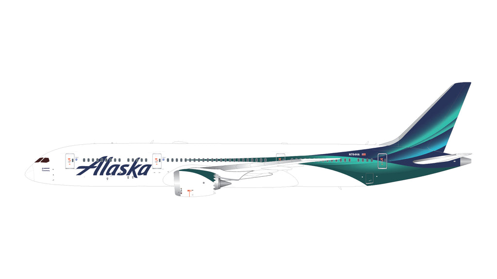 Alaska Airlines Boeing 787-9 N784HA GeminiJets G2ASA1501 Scale 1:200