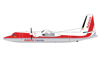 Avianca Fokker 50 PH-AVJ GeminiJets G2AVA1500 Scale 1:200