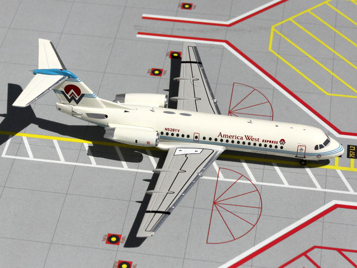 America West Express Fokker 70 N528YV GeminiJets G2AWE238 Scale 1:200