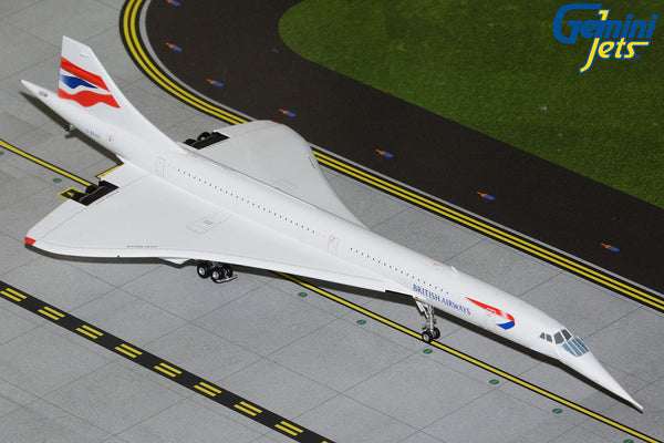 British Airways Concorde G-BOAD GeminiJets G2BAW1484 Scale 1:200
