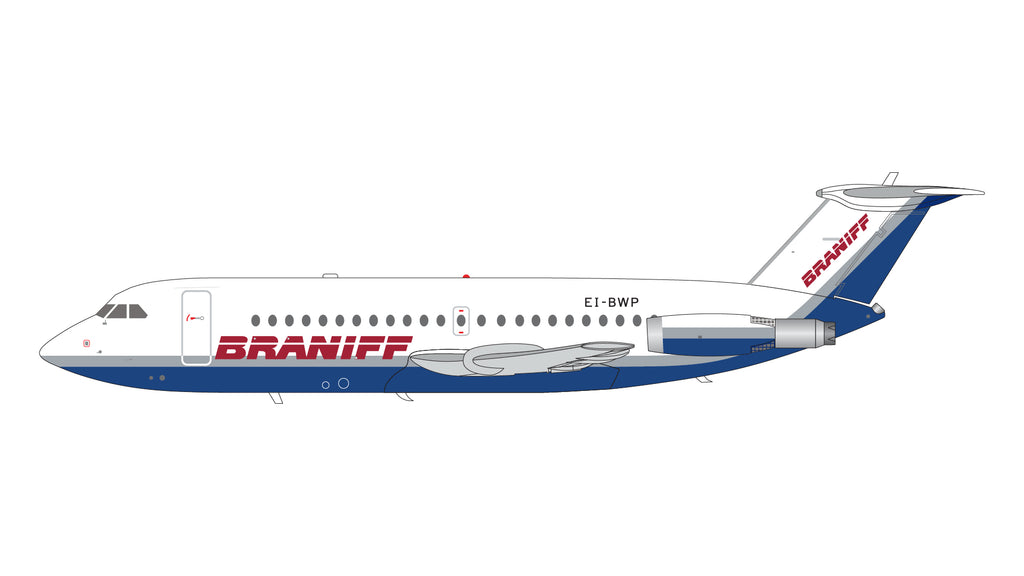 Braniff BAC-111-200 EI-BWP GeminiJets G2BNF1312 Scale 1:200