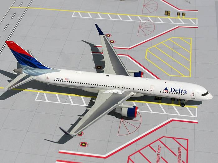 Delta Boeing 757-200 N650DL GeminiJets G2DAL095 Scale 1:200
