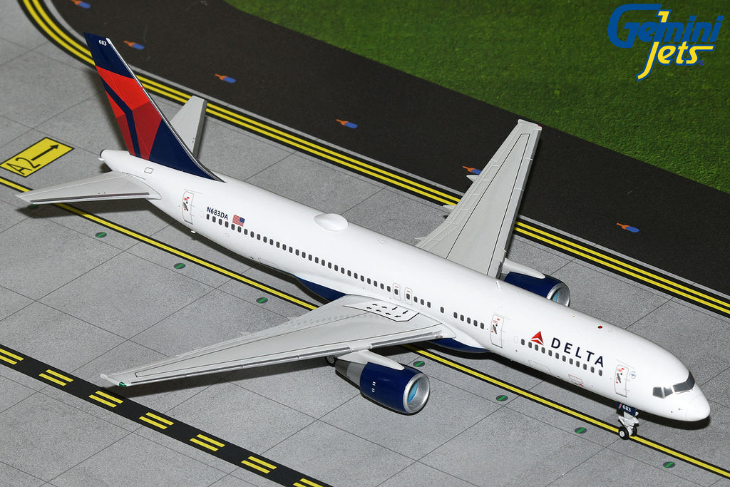 Delta Boeing 757-200 N683DA GeminiJets G2DAL1307 Scale 1:200