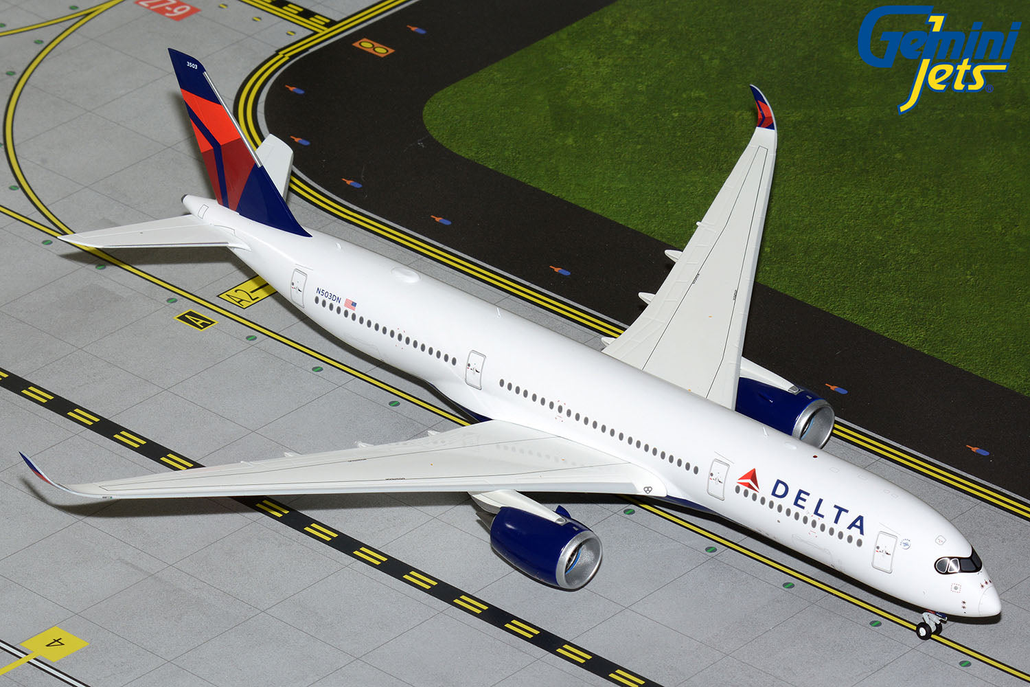 ケンです‼️１／２００Lufthansa 航空A350-900 完成品モデル JAL A350-900 1/200スナップインモデル (完成品飛行機) - ホビー